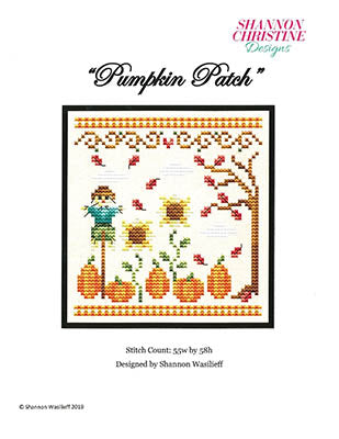 Pumpkin Patch Cross Stitch Pattern by Shannon Christine Designs ...