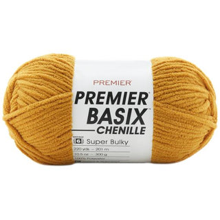 Premier® Basix™ Chenille Yarn (Mustard) **DISCONTINUED** - Premium Yarn from Premier® - Just $6! Shop now at Crossed Hearts Needlework & Design