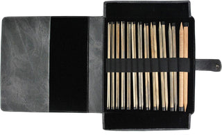 Driftwood 10" Straight Needle Set | With Carrying Case