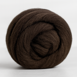 Natural Brown Corriedale Cross Combed Wool Top