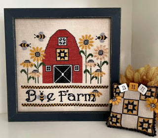 Bee Farm Cross Stitch Pattern by Mani di Donna - Premium Pattern, Cross Stitch from Mani di Donna - Just $13! Shop now at Crossed Hearts Needlework & Design
