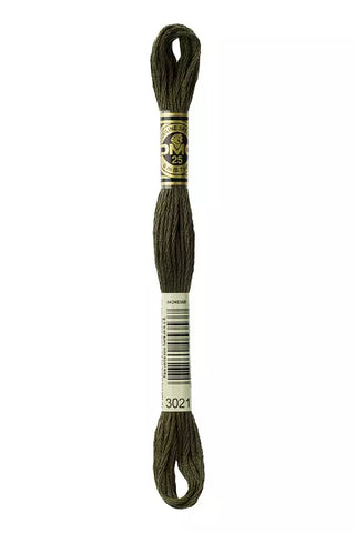 DMC 3021 Six-Strand Floss - Premium Thread & Floss from DMC® - Just $0.66! Shop now at Crossed Hearts Needlework & Design