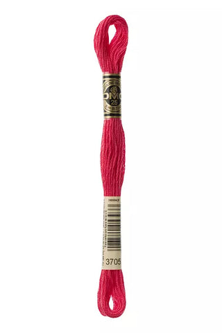 DMC 3705 Six-Strand Floss - Premium Thread & Floss from DMC® - Just $0.66! Shop now at Crossed Hearts Needlework & Design