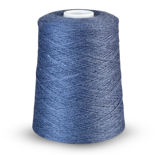 Revolution Fibers Zephira Wool-Silk 1lb Cones | 2/18 Lace Weight Yarn | 50% Superfine Merino Wool & 50% Tussah Silk
