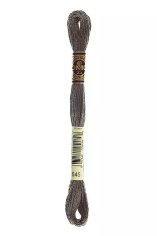 DMC 0645 Six-Strand Floss - Premium Thread & Floss from DMC® - Just $0.66! Shop now at Crossed Hearts Needlework & Design