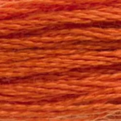 DMC 0720 Six-Strand Floss - Premium Thread & Floss from DMC® - Just $0.66! Shop now at Crossed Hearts Needlework & Design