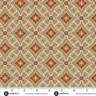 Amber Fields Sky Blue Farmer's Daughter 44"/45" Fabric Per Yard