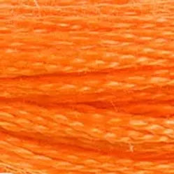 DMC 0740 Six-Strand Floss - Premium Thread & Floss from DMC® - Just $0.66! Shop now at Crossed Hearts Needlework & Design