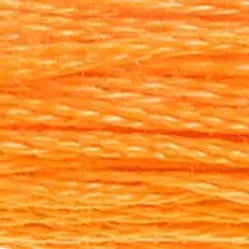 DMC 0741 Six-Strand Floss - Premium Thread & Floss from DMC® - Just $0.66! Shop now at Crossed Hearts Needlework & Design