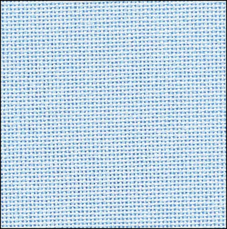 28 Count Light Blue Lugana by Zweigart - Premium Fabric, Cross Stitch from Zweigart - Just $14.38! Shop now at Crossed Hearts Needlework & Design