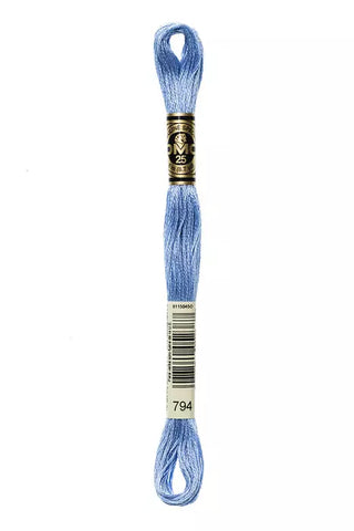 DMC 0794 Six-Strand Floss - Premium Thread & Floss from DMC® - Just $0.66! Shop now at Crossed Hearts Needlework & Design