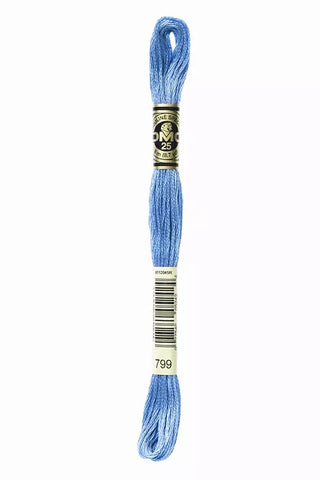 DMC 0799 Six-Strand Floss - Premium Thread & Floss from DMC® - Just $0.66! Shop now at Crossed Hearts Needlework & Design