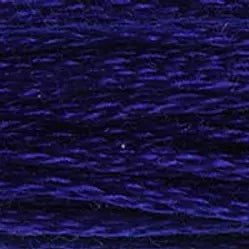 DMC 0820 Six-Strand Floss - Premium Thread & Floss from DMC® - Just $0.66! Shop now at Crossed Hearts Needlework & Design