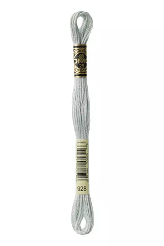 DMC 0928 Six-Strand Floss - Premium Thread & Floss from DMC® - Just $0.66! Shop now at Crossed Hearts Needlework & Design