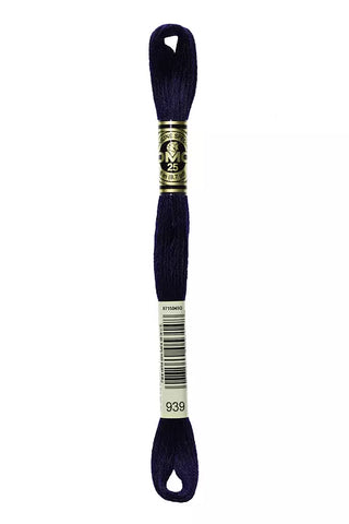 DMC 0939 Six-Strand Floss - Premium Thread & Floss from DMC® - Just $0.66! Shop now at Crossed Hearts Needlework & Design