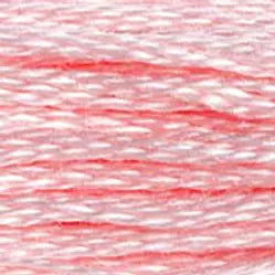 DMC 0963 Six-Strand Floss - Premium Thread & Floss from DMC® - Just $0.66! Shop now at Crossed Hearts Needlework & Design