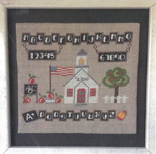 ABC School Sampler Cross Stitch Pattern by Mani di Donna