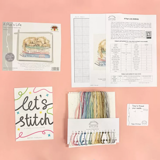 A Pup's Life Counted Cross Stitch Kit by Bothy Threads XHD153