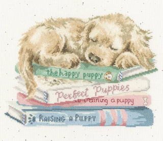 A Pup's Life Counted Cross Stitch Kit by Bothy Threads XHD153