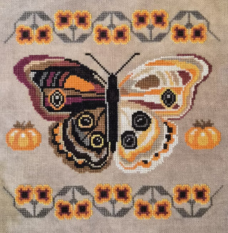 A Study In Persimmon | Cross Stitch Pattern by The Artsy Housewife