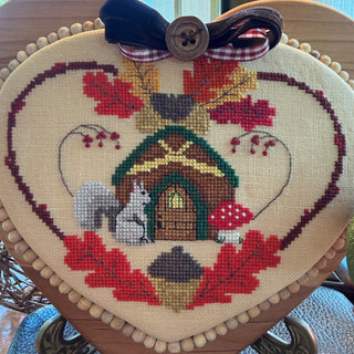 Acorn Cottage | Cross Stitch Pattern by Luhu Stitches