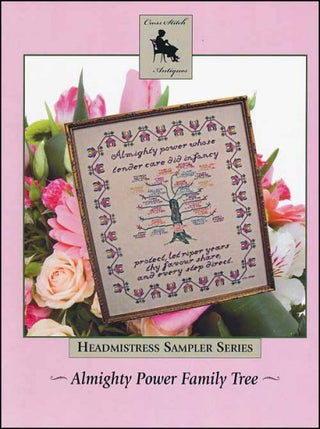 Almighty Power Family Tree Cross Stitch Pattern by Cross Stitch Antiques - Premium Pattern, Cross Stitch from Cross Stitch Antiques - Just $13! Shop now at Crossed Hearts Needlework & Design