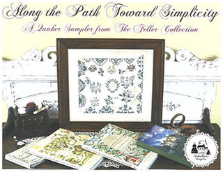 Along The Path Toward Simplicity Cross Stitch Pattern by 1897 Schoolhouse Samplers *NEW* - Premium Pattern, Cross Stitch from 1897 Schoolhouse Samplers - Just $23! Shop now at Crossed Hearts Needlework & Design