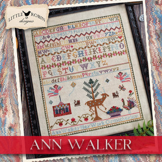 Ann Walker | Cross Stitch Pattern by Little Robin Designs