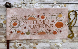 Autumn Pumpkins | Cross Stitch Pattern by Lucy Beam