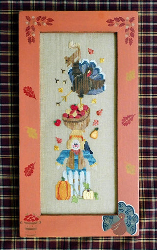 Autumn Stack Cross Stitch Pattern by Waxing Moon Designs