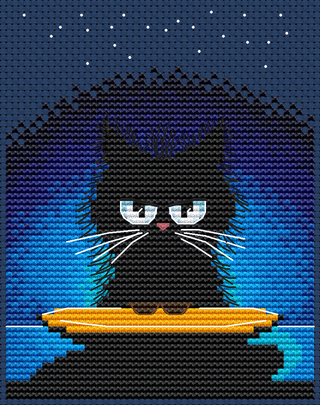 Why Am I Black? BC8117 Counted Cross Stitch Kit