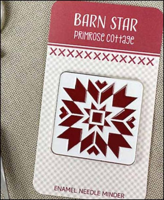 Barn Star Needle Minder by Primrose Cottage Stitches *NEW* - Premium Stitching Journal from Primrose Cottage Stitches - Just $11.98! Shop now at Crossed Hearts Needlework & Design