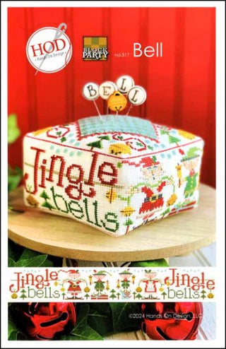 Bell - Block Party Series Cross Stitch Pattern by Hands On Design - Premium Pattern, Cross Stitch from Hands On Design - Just $12! Shop now at Crossed Hearts Needlework & Design