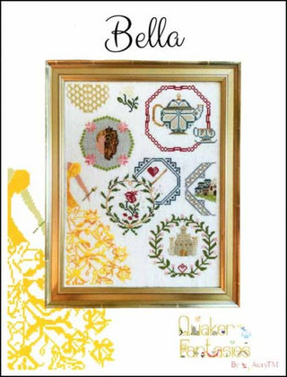 Bella: Quaker Fantasies Cross Stitch Pattern by AuryTM - Premium Pattern, Cross Stitch from AuryTM - Just $20! Shop now at Crossed Hearts Needlework & Design