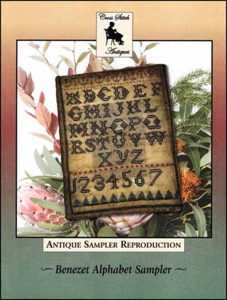 Benezet Alphabet Sampler Cross Stitch Pattern by Cross Stitch Antiques - Premium Pattern, Cross Stitch from Cross Stitch Antiques - Just $18! Shop now at Crossed Hearts Needlework & Design