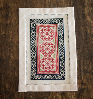 BitKit Byzantine Rose cross stitch folk embroidery kit