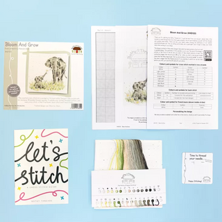 Bloom and Grow Counted Cross Stitch Kit by Bothy Threads XHD155