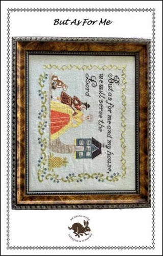 But As For Me Cross Stitch Pattern by Running With Needles & Scissors - Premium Pattern, Cross Stitch from Running With Needles & Scissors - Just $14! Shop now at Crossed Hearts Needlework & Design