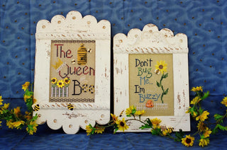 Buzzy-Time Quickies Cross Stitch Pattern by Waxing Moon Designs