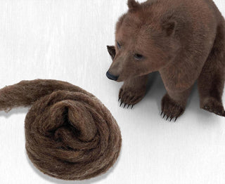 Furry Friends Variety Pack | Carded Corriedale Wool Sliver | 5 Colors