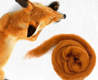 Furry Friends Variety Pack | Carded Corriedale Wool Sliver | 5 Colors