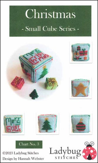 Christmas: Small Cube Series Cross Stitch Pattern by Ladybug Stitches - Premium Pattern, Cross Stitch from Ladybug Stitches - Just $5! Shop now at Crossed Hearts Needlework & Design