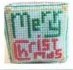 Christmas: Small Cube Series Cross Stitch Pattern by Ladybug Stitches - Premium Pattern, Cross Stitch from Ladybug Stitches - Just $5! Shop now at Crossed Hearts Needlework & Design