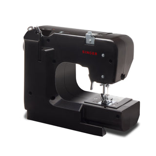 Compact Singer M1000 lightweight sewing machine – rear view