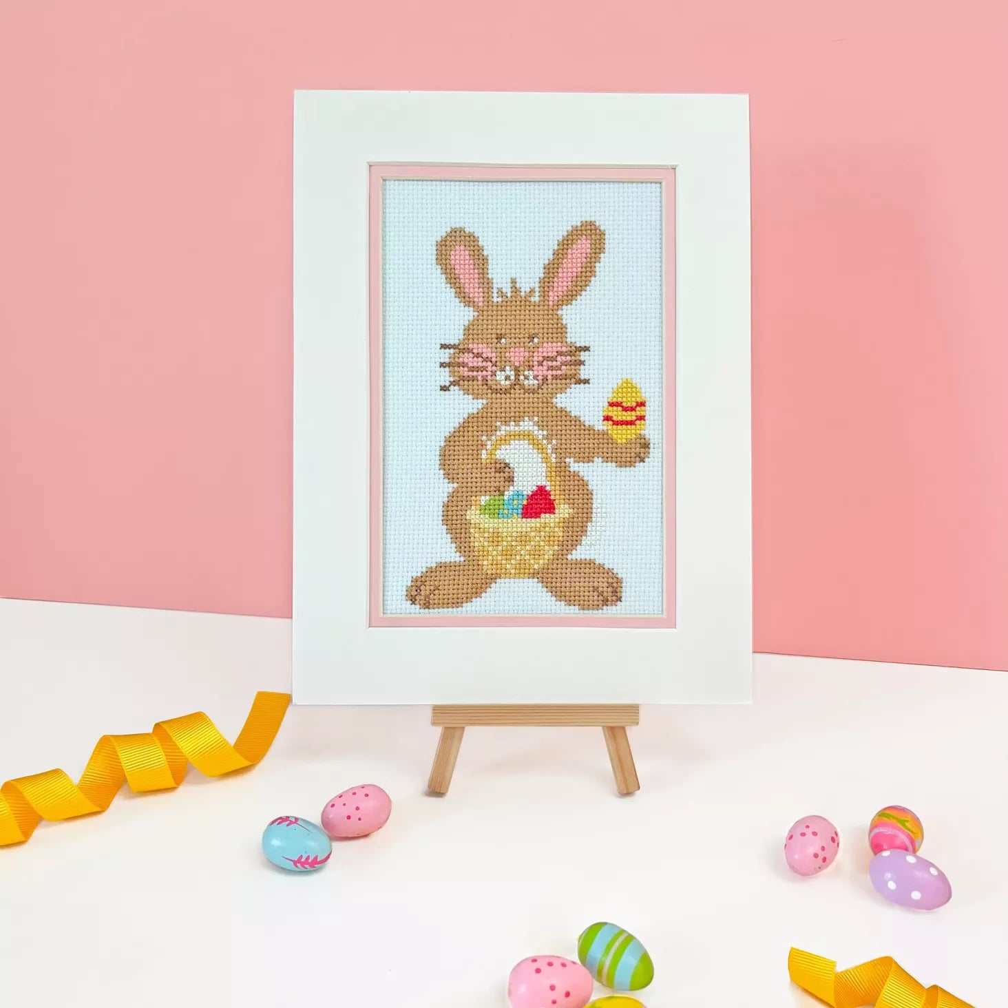 Little Stitchers: Easter Bunny Cross Stitch Kit by Bothy