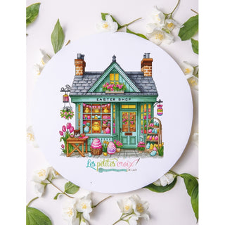 Easter Shop Cross Stitch Pattern by Les Petites Croix de Lucie - Premium Pattern, Cross Stitch from Les Petites Croix de Lucie - Just $13.80! Shop now at Crossed Hearts Needlework & Design