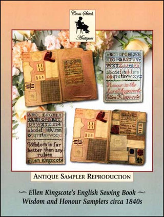 Ellen Kingscote's English Sewing Book Cross Stitch Pattern by Cross Stitch Antiques - Premium Pattern, Cross Stitch from Cross Stitch Antiques - Just $22! Shop now at Crossed Hearts Needlework & Design