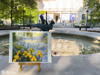 Enchanted Pond Needlecraft Kit by Merejka - Premium Needlecraft Kit from Merejka - Just $70.20! Shop now at Crossed Hearts Needlework & Design