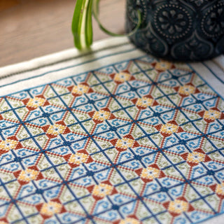 ''NEW! Florentine Tiles cross stitch folk embroidery kit