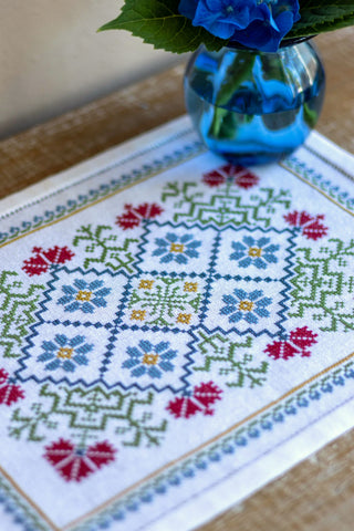 Florina cross stitch folk embroidery kit